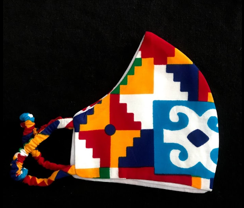 Colorful Handmade African Print Face Masks