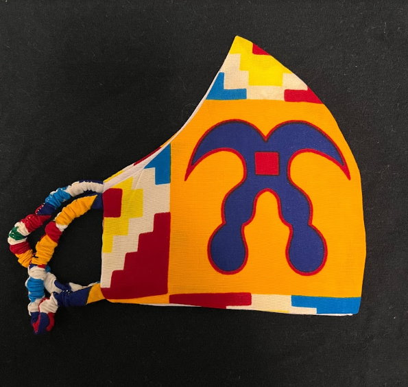 Colorful Handmade African Print Face Masks