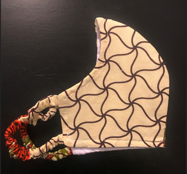 Vibrant Handmade African Print Face Masks