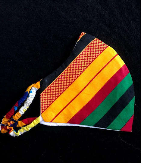 Vibrant Handmade African Print Face Masks