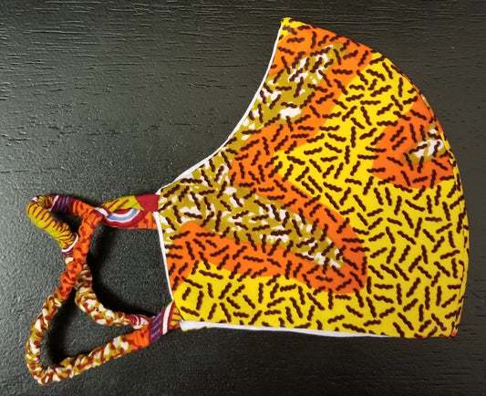 Handmade African Print Face Masks