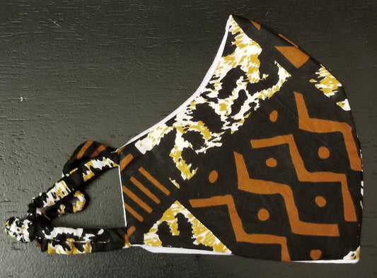 Patterned Handmade African Print Face Masks